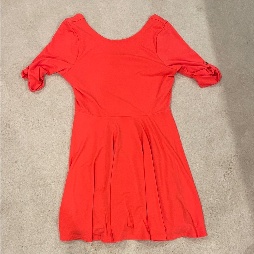 Elegant Hot Pink Dress